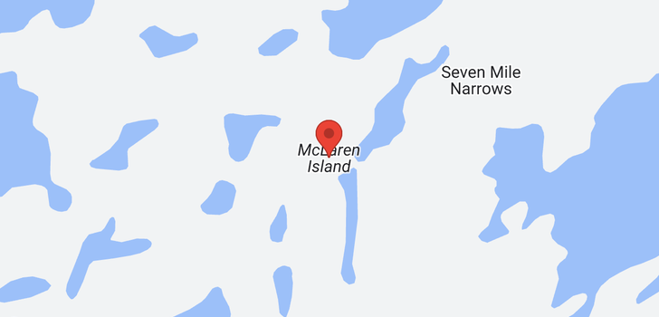 map of 83 B704 ISLAND / MCLAREN ISLAND